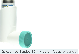 Ciclesonide Sandoz 80 mikrogram/dosis