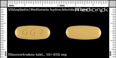 filmovertrukne tabletter 50+850 mg 