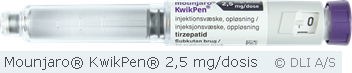Mounjaro® KwikPen® 2,5 mg/dosis