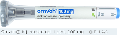 Omvoh® inj. væske opl. i pen, 100 mg
