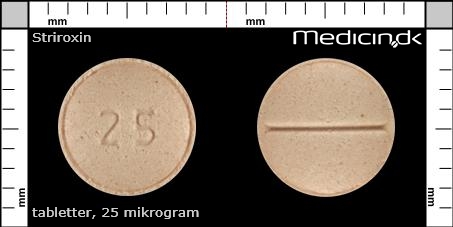 tabletter 25 mikrogram 
