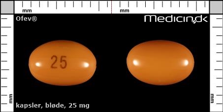 bløde kapsler 25 mg 